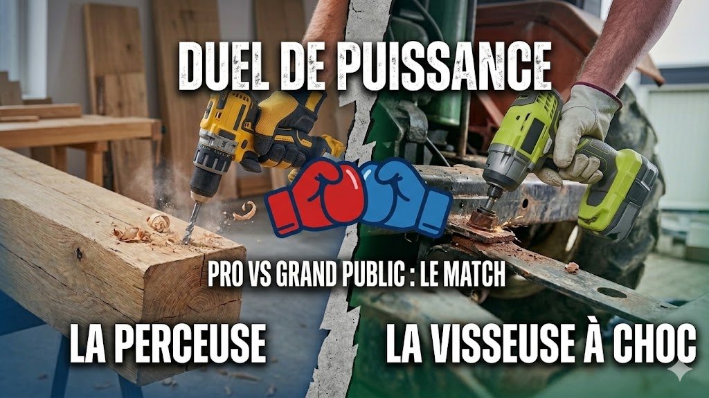 Visseuse vs Perceuse