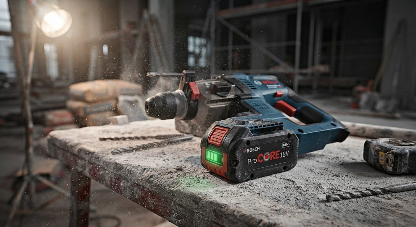 Batterie Bosch ProCore 18V haute performance